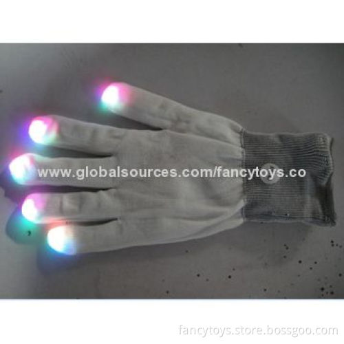 LED Flash Gloves